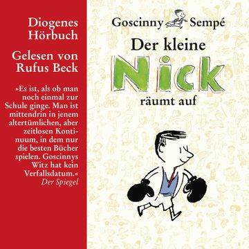 Der kleine Nick räumt auf audiobook, Jean-Jacques Sempé