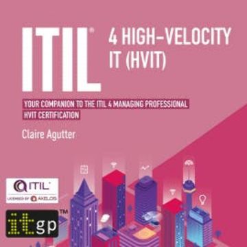 ITIL® 4 High-velocity IT (HVIT) audiobook, Claire Agutter