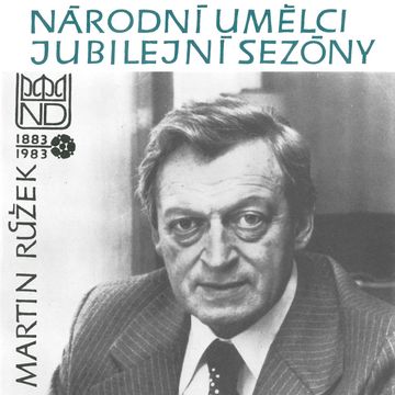 Národní umělci jubilejní sezóny - Martin Růžek audiobook, Alois Jirásek, František Adolf Šubert, Jaroslav Vrchlický