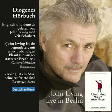 Bis ich dich finde Lesung audiobook, John Irving