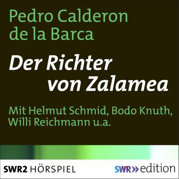 Der Richter von Zalamea audiobook, Pedro Calderon de la Barca