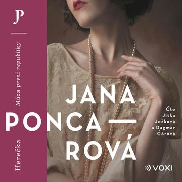 Herečka audiobook, Jana Poncarová