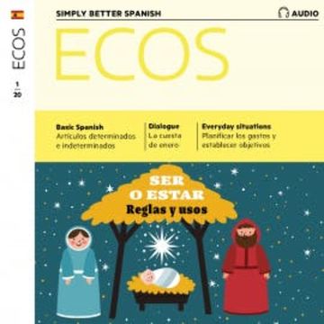 Spanish audio learning - Ser o estar audiobook, Covadonga Jiménez