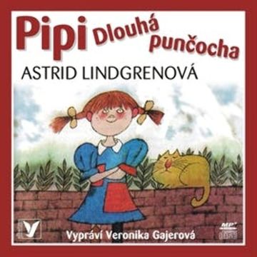 Pipi Dlouhá punčocha audiobook, Astrid Lindgrenová