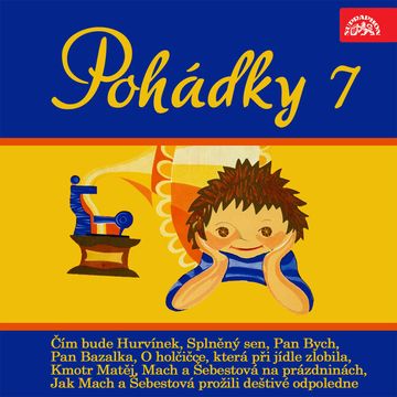 Pohádky 7 audiobook, Božena Němcová, Helena Philippová, Jan Werich, Josef Barchánek, Josef Cincibus, Miloš Macourek, Václav Čtvrtek
