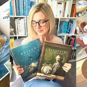 Edison i Einstein (wiek 6-9 lat) audiobook, Anna Jankowska