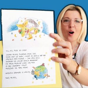 Pierwsze listy od Feliksa na dobranoc. Książka z okienkami (18m+), Anna Jankowska