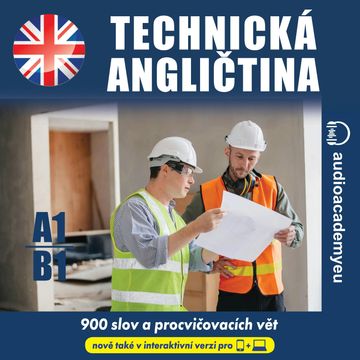 Technická angličtina A1 – B1 audiobook, Audioacademyeu