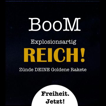 Boom - explosionsartig reich! audiobook, Sascha Reinhardt