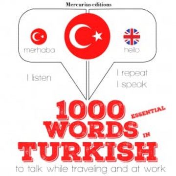 1000 essential words in Turkish audiobook, JM Gardner