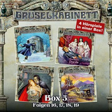 Gruselkabinett Box 5 (Folgen 16, 17, 18, 19) audiobook, Bram Stoker
