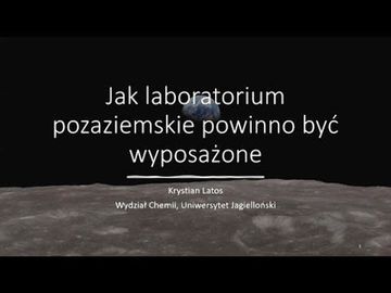 Jak laboratorium pozaziemskie powinno być wyposażone - Krystian Latos audiobook, Wszechnica FWW