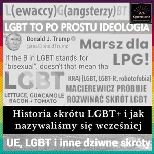 #27 Historia skrótu LGBT+ i jak nazywaliśmy się wcześniej, Queerstorie