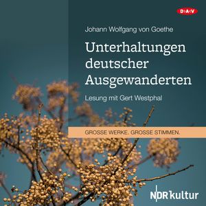 Unterhaltungen deutscher Ausgewanderten, Johann Wolfgang von Goethe
