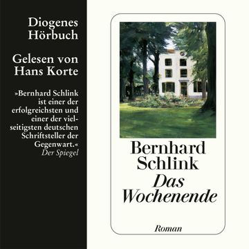 Das Wochenende audiobook, Bernhard Schlink