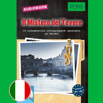Il Mistero del Tevere (A1-A2) PONS audiobook, Dominic Butler, Massimo Marano