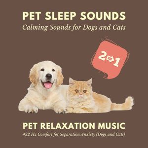 Pet Sleep Sounds – Calming Sounds for Dogs and Cats, Pet Relaxation Therapy