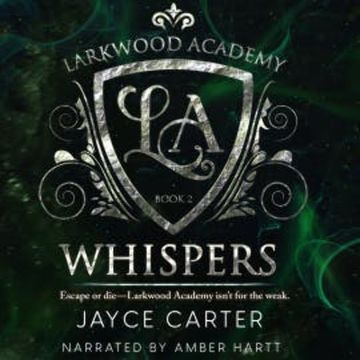 Whispers audiobook, Jayce Carter