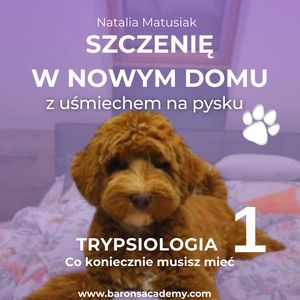Szczenię w nowym domu z uśmiechem na pysku. Część 1: co koniecznie musisz mieć, Natalia Matusiak