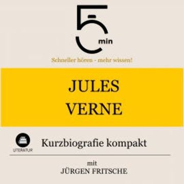 Jules Verne: Kurzbiografie kompakt audiobook, 5 Minuten