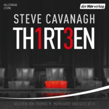 Thirteen audiobook, Steve Cavanagh