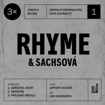 3x Rhyme & Sachsová #1 audiobook, Jeffery Deaver