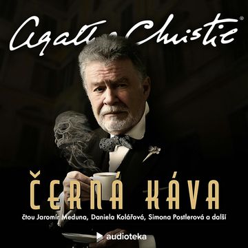 Černá káva audiobook, Agatha Christie