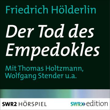 Der Tod des Empedokles audiobook, Friedrich Hölderlin