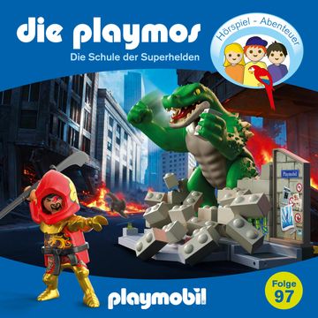 Die Playmos - Das Original Playmobil Hörspiel, Folge 97: Die Schule der Superhelden audiobook, David Bredel, Florian Fickel