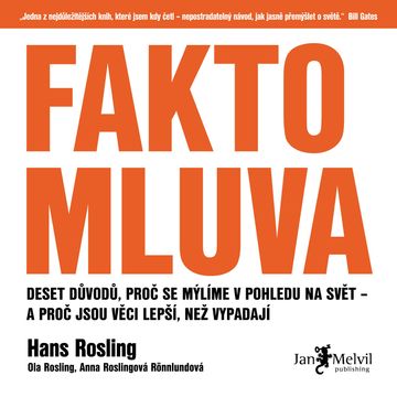 Faktomluva audiobook, Anna Roslingová Rönnlundová, Hans Rosling, Ola Rosling