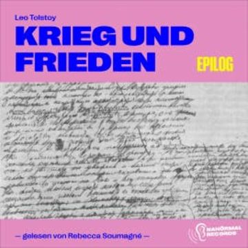 Krieg und Frieden (Epilog) audiobook, Leo Tolstoy
