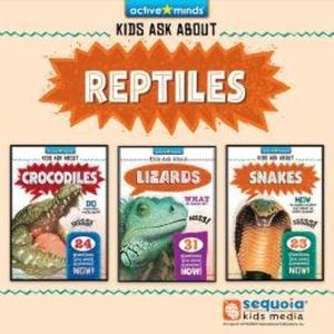 Active Minds Collection: Kids Ask About REPTILES! (Unabridged), Christopher Nicholas, Irene Trimble