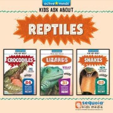 Active Minds Collection: Kids Ask About REPTILES! (Unabridged) audiobook, Christopher Nicholas, Irene Trimble
