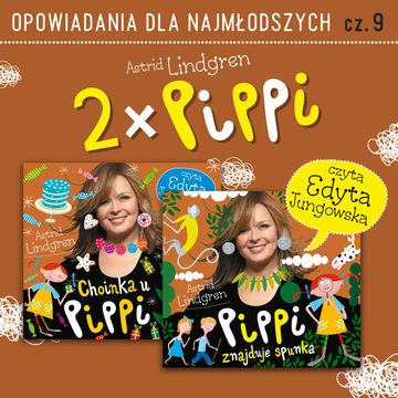 2 x Pippi cz. 2 audiobook, Astrid Lindgren