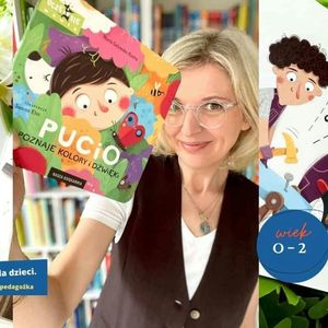 Pucio poznaje kolory i dźwięki. Książka dla wieku 1-3 lata, Anna Jankowska