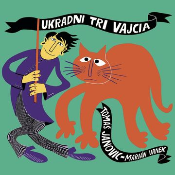 Ukradni tri vajcia audiobook, Marián Vanek, Tomáš Janovic