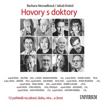 Hovory s doktory audiobook, Barbara Nesvadbová, Jakub Knězů
