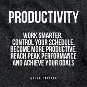 Productivity audiobook, Steve Pavlina