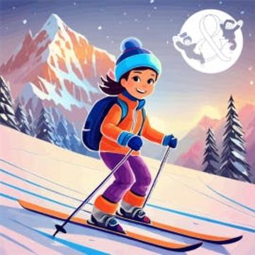 Skifahren mit Spring und Ginkerl audiobook, Johanna Sarnthein