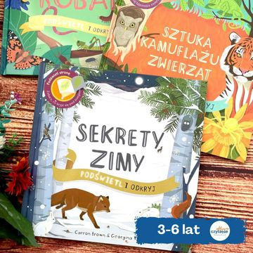 Podświetl i odkryj: „Sekrety zimy” i „Sztuka kamuflażu zwierząt” audiobook, Anna Jankowska