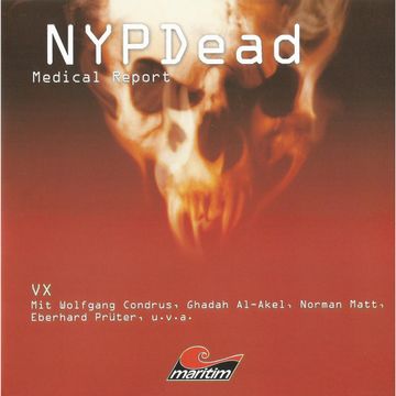 VX (NYPDead - Medical Report 5) audiobook, Andreas Masuth