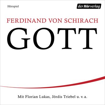 GOTT audiobook, Ferdinand Schirach