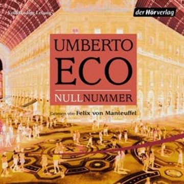 Nullnummer audiobook, Umberto Eco
