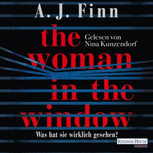 The Woman in the Window - Was hat sie wirklich gesehen?, A. J. Finn