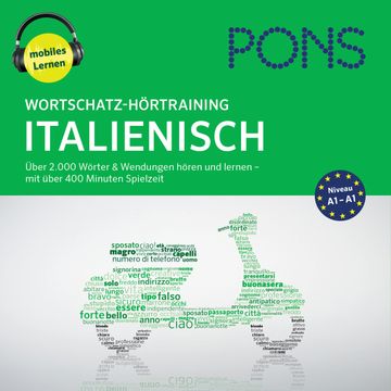PONS Wortschatz-Hörtraining Italienisch audiobook, PONS