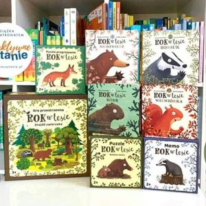 Rok w lesie. Bóbr i Niedźwiedź (wiek 1-3 lata), Anna Jankowska