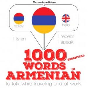 1000 essential words in Armenian, JM Gardner