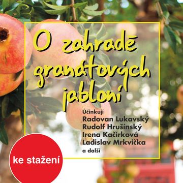 O zahradě granátových jabloní audiobook, Milan Navrátil