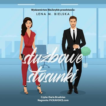 Służbowe stosunki audiobook, Lena. M. Bielska