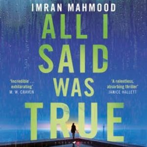 All I Said Was True, Imran Mahmood